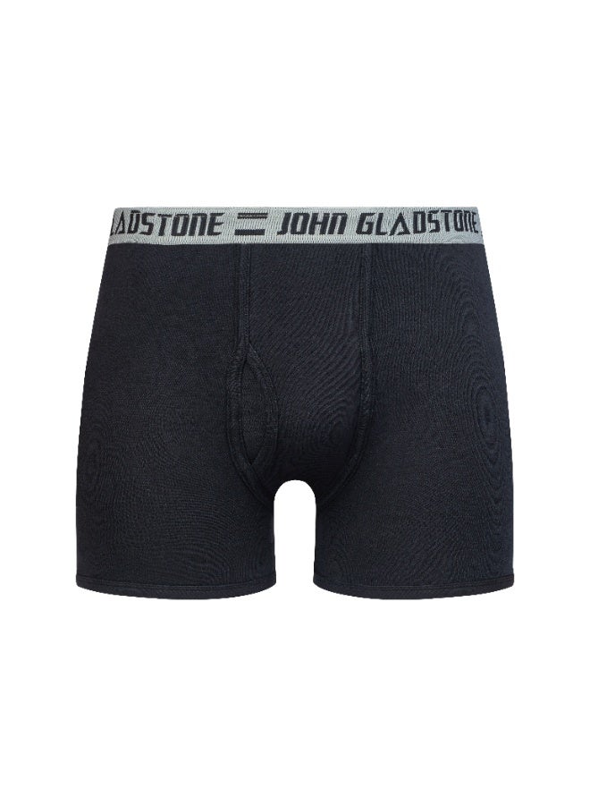John Gladstone Men's Cotton Interlock Trunk - 3 Pack - Image 2